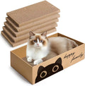 5-Layer Cardboard Cat Scratcher & Lounge Bed — Durable Furniture Protector